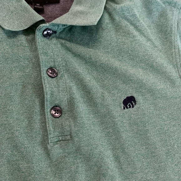 Banana Republic Men’s Green Collared Shirt Size Medium - Picture 5 of 11